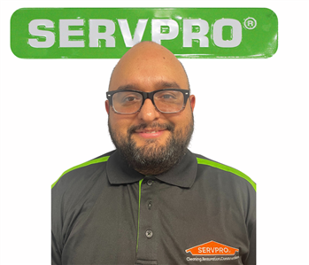Jose Diaz, Tampa SERVPRO employee, headshot, white background