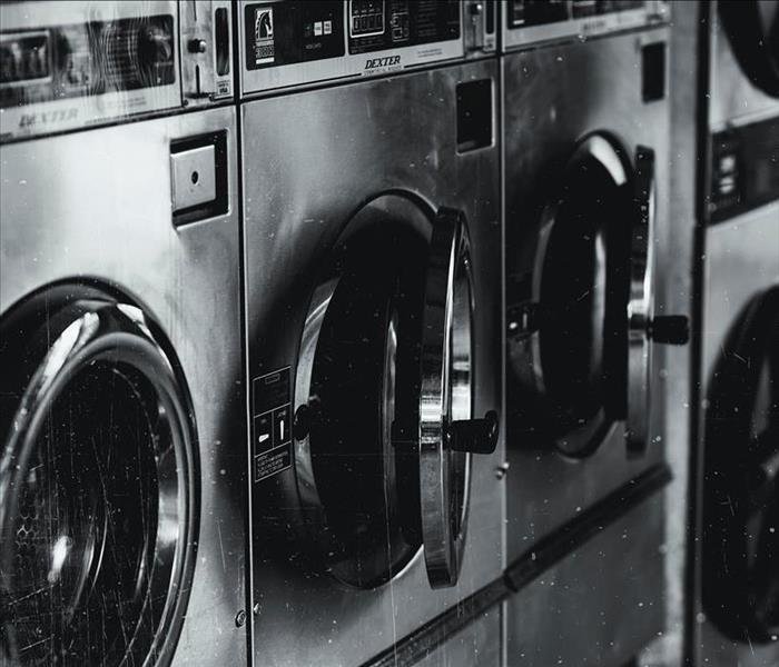 Dryer in black and white